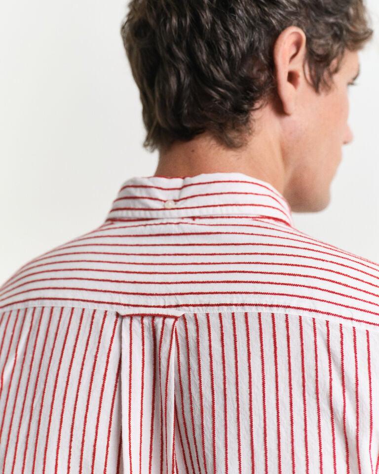 Gant Camisa Regular Fit A Rayas Con Textura