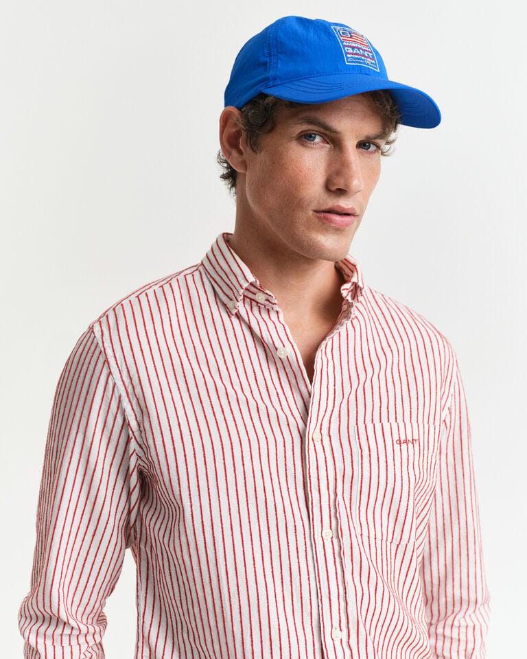 Gant Camisa Regular Fit A Rayas Con Textura