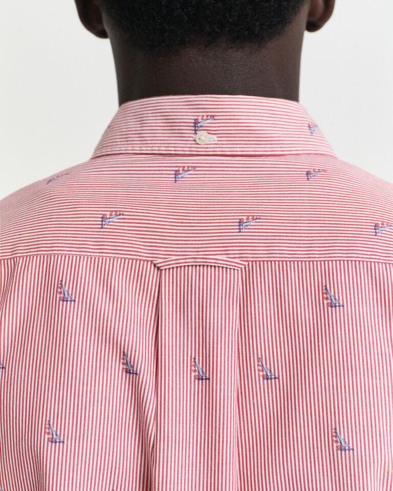 Gant Camisa Regular Fit De Fil Coupé Sailing
