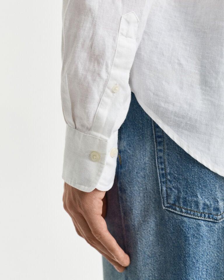 Gant Camisa Regular Fit De Lino