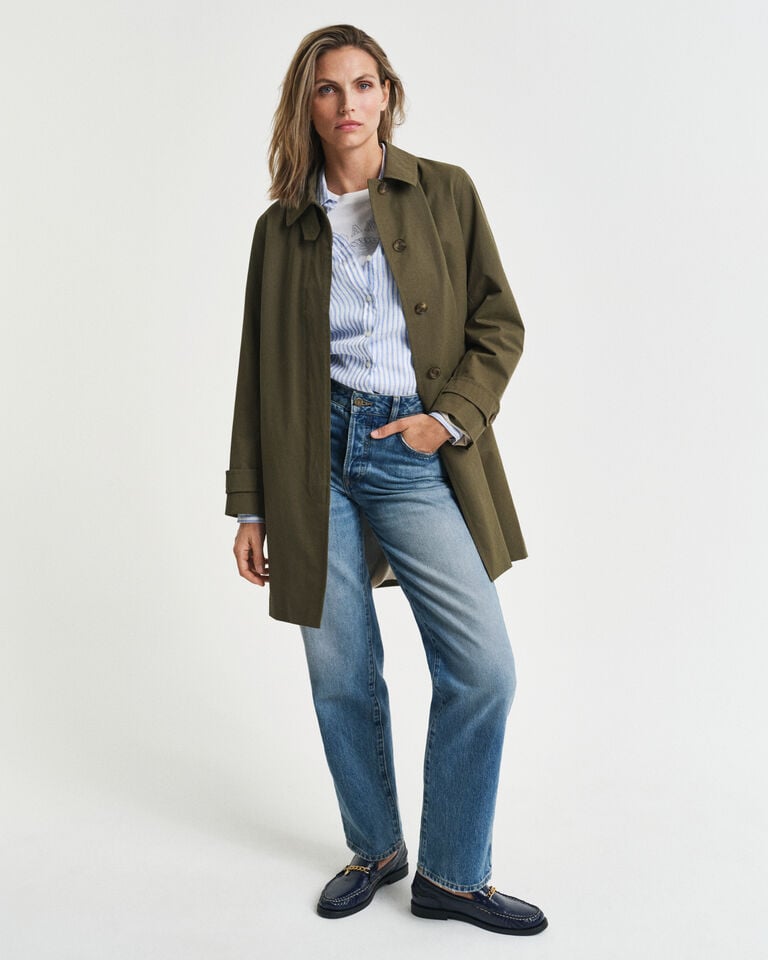 Gant Camisa Regular Fit De Lino A Rayas