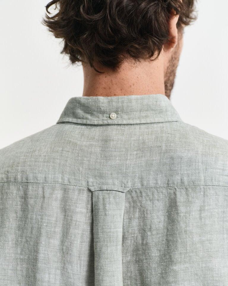 Gant Camisa Regular Fit De Lino