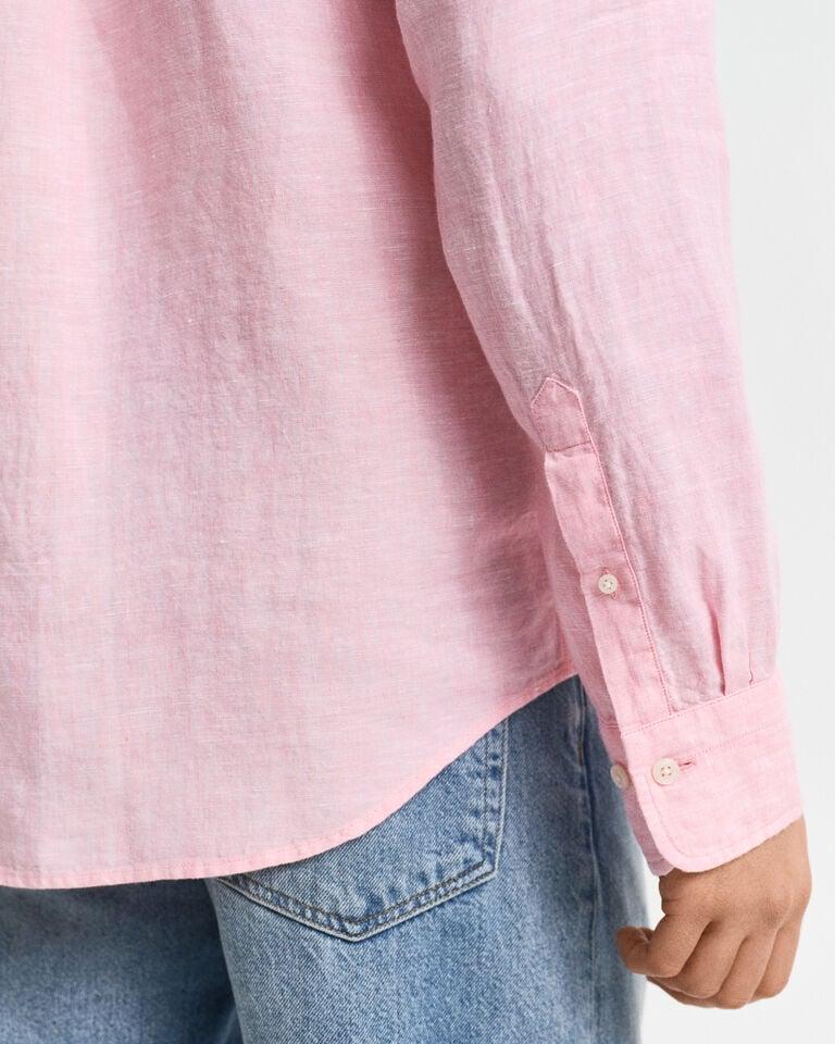 Gant Camisa Regular Fit De Lino