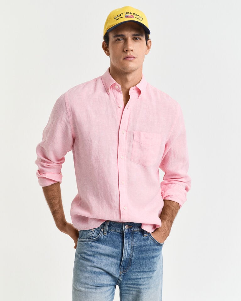 Gant Camisa Regular Fit de lino