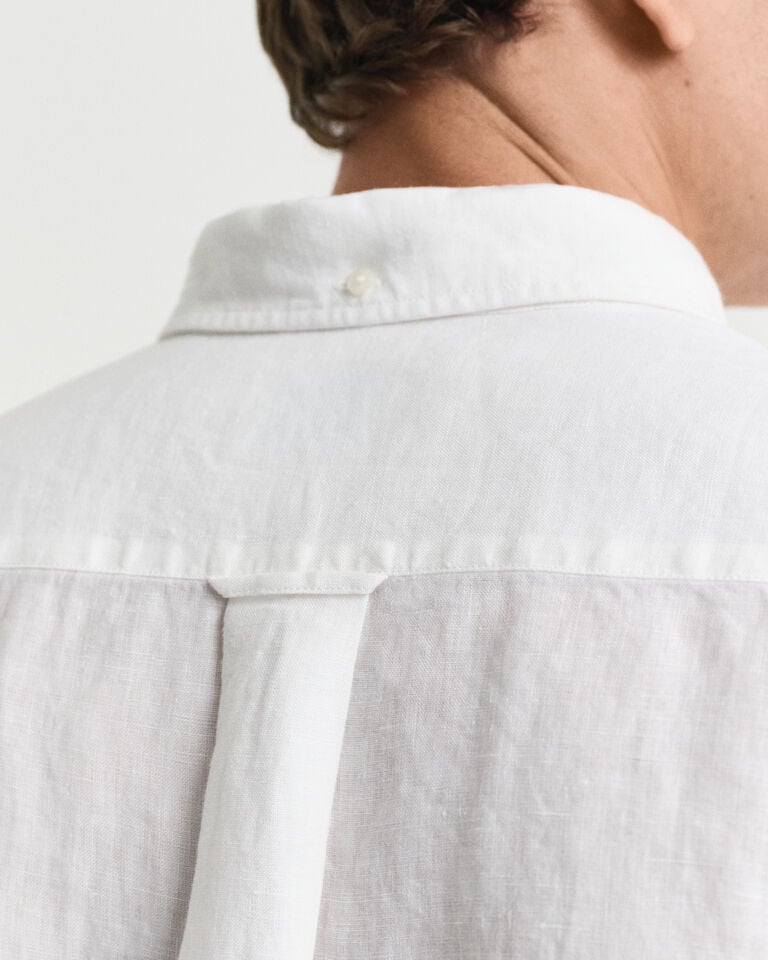 Gant Camisa Regular Fit De Lino