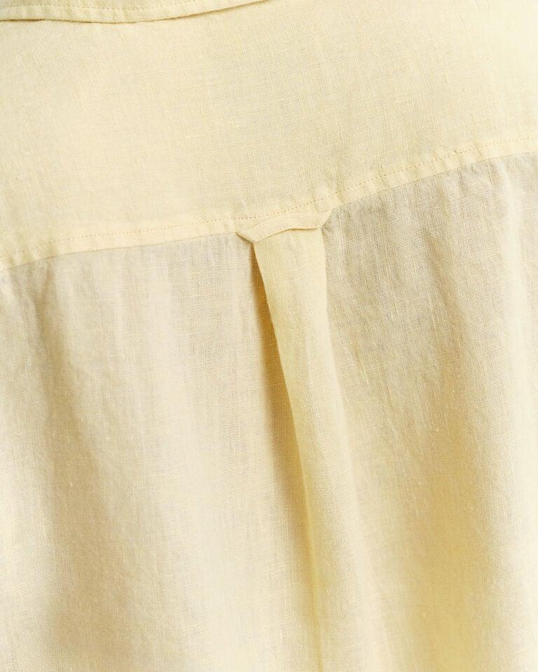 Gant Camisa Regular Fit De Lino