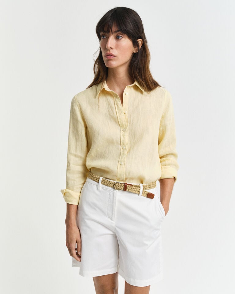 Gant Camisa Regular Fit de lino