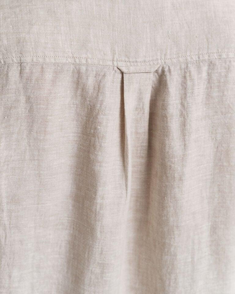 Gant Camisa Regular Fit De Lino