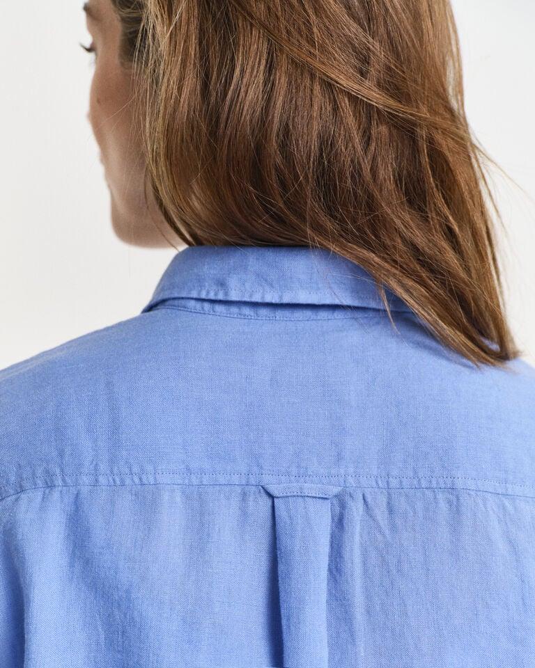 Gant Camisa Regular Fit De Lino