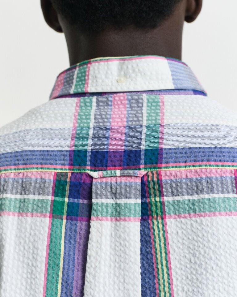 Gant Camisa Regular Fit De Madrás Y Sirsaca