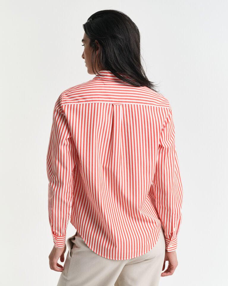 Gant Camisa Regular Fit De Popelina A Rayas