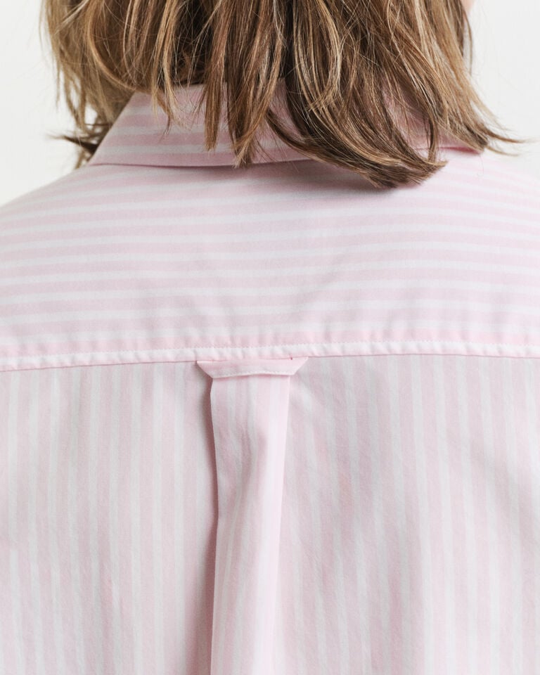 Gant Camisa Regular Fit De Popelina A Rayas