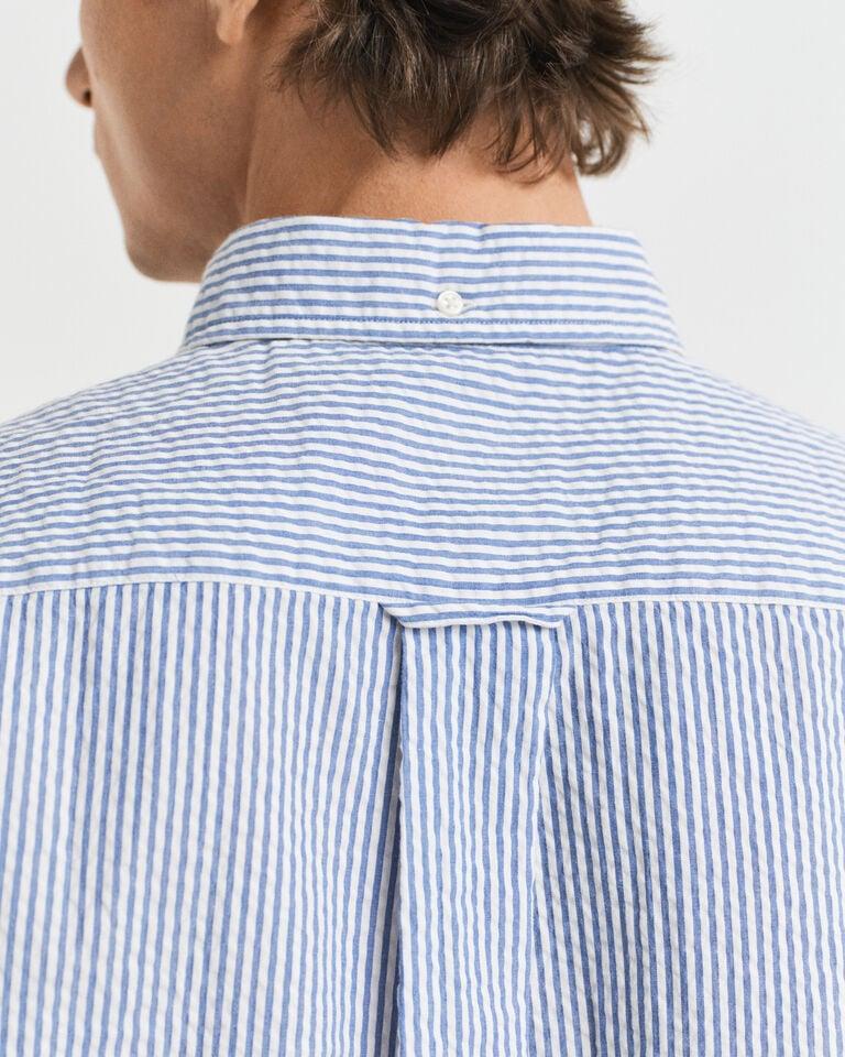 Gant Camisa Regular Fit Seersucker A Rayas