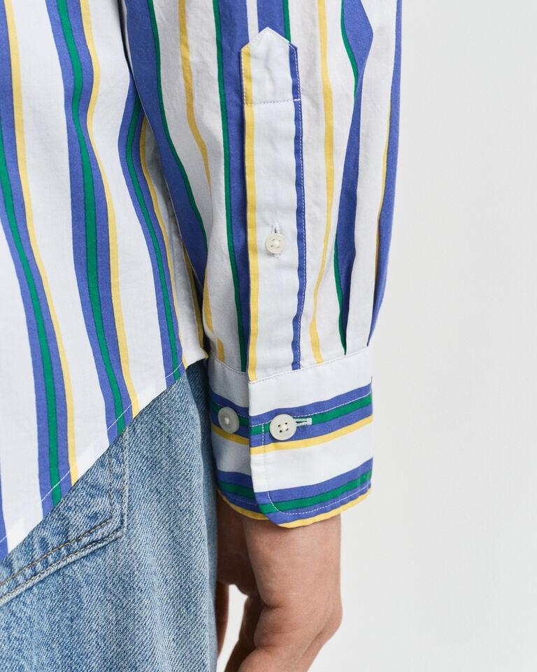 Gant Camisa Relaxed Fit A Rayas
