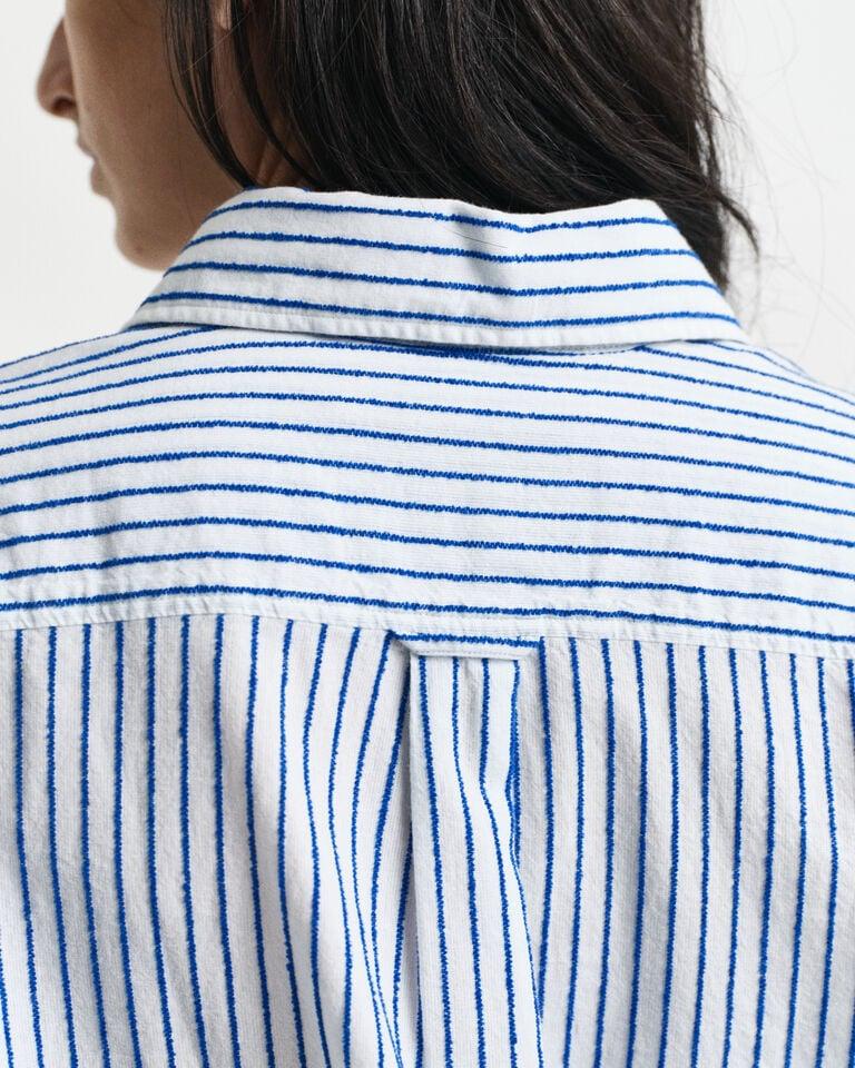 Gant Camisa Relaxed Fit A Rayas Con Textura