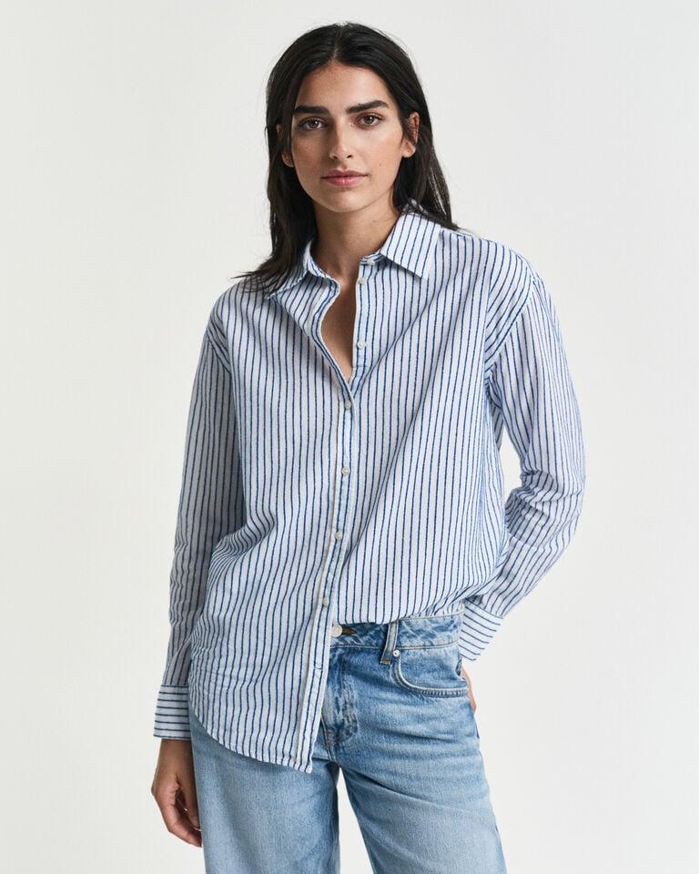 Gant Camisa Relaxed Fit a rayas con textura