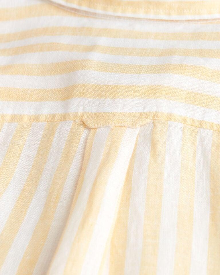 Gant Camisa Relaxed Fit De Lino A Rayas