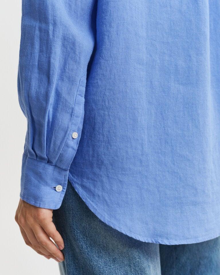 Gant Camisa Relaxed Fit De Lino