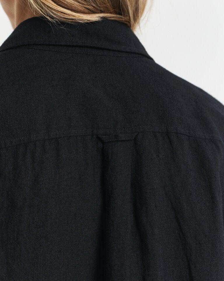 Gant Camisa Relaxed Fit De Lino