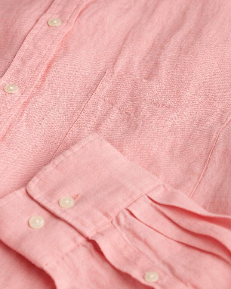 Gant Camisa Relaxed Fit De Lino