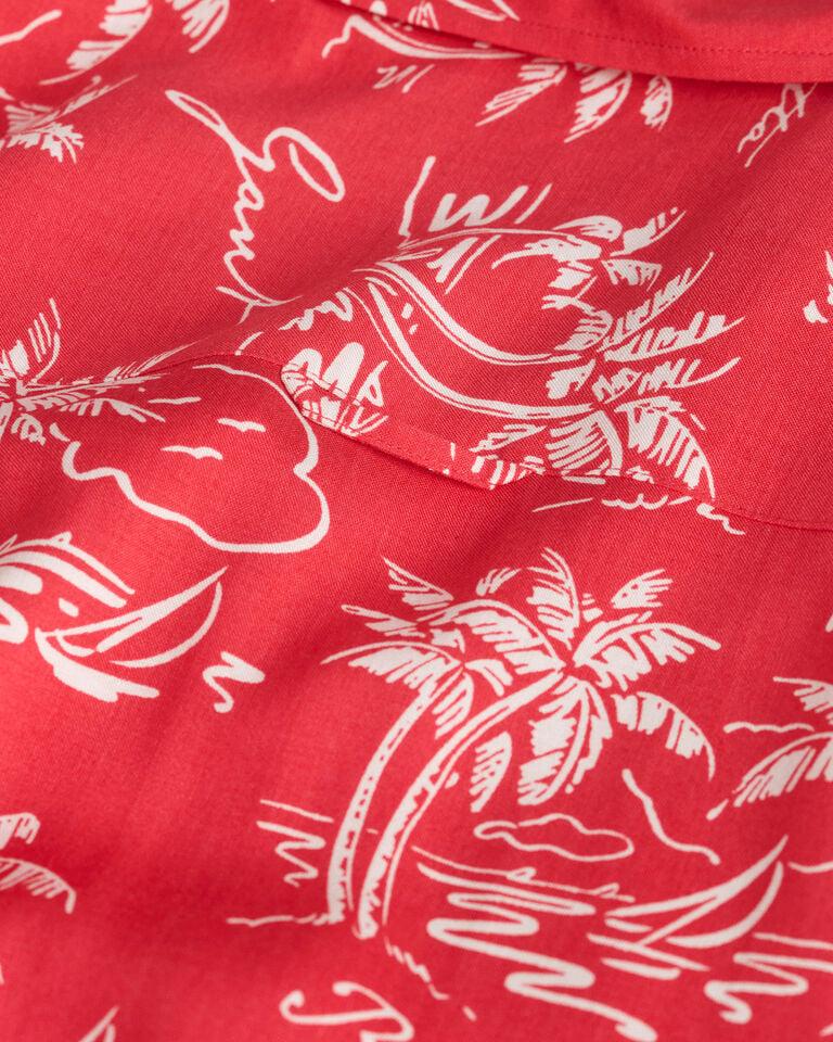 Gant Camisa Relaxed Fit Island Print