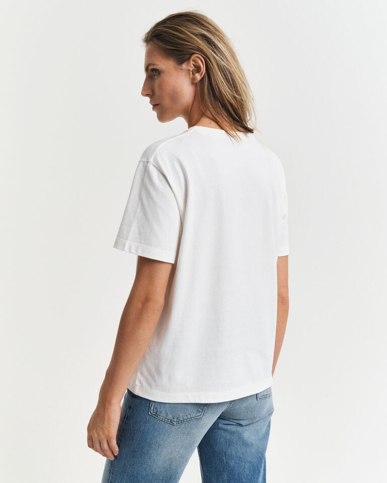 Gant Camiseta Con Bordado Anchor