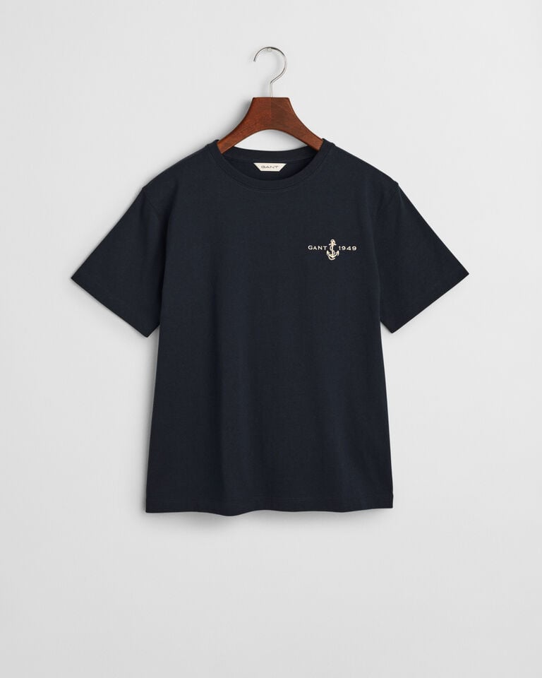 Gant Camiseta con bordado Anchor