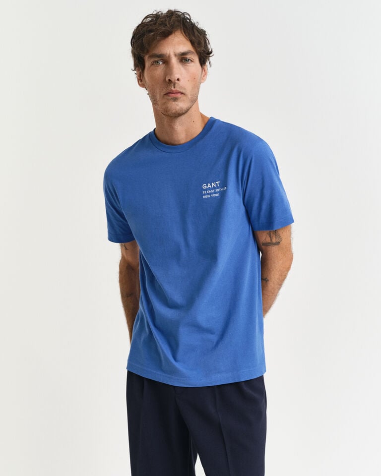 Gant Camiseta con diseño de pequeñas dimensiones