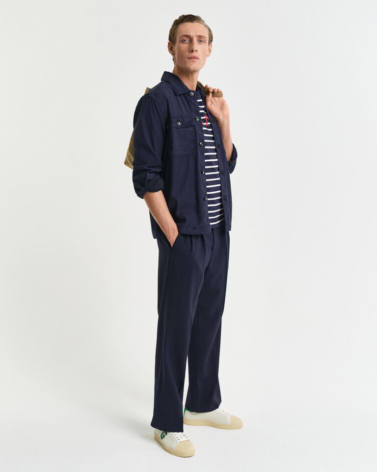 Gant Camiseta Con Estampado Gráfico De Rayas