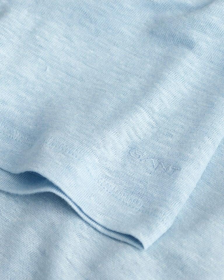 Gant Camiseta De Cuello De Pico De Lino