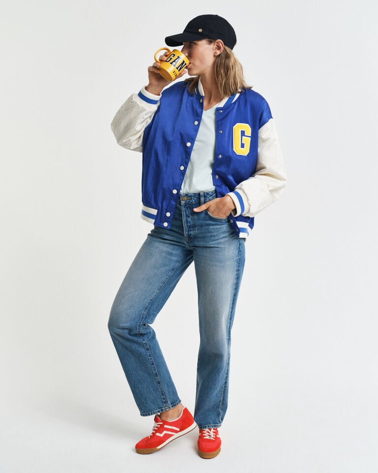 Gant Camiseta De Cuello De Pico Sunfaded