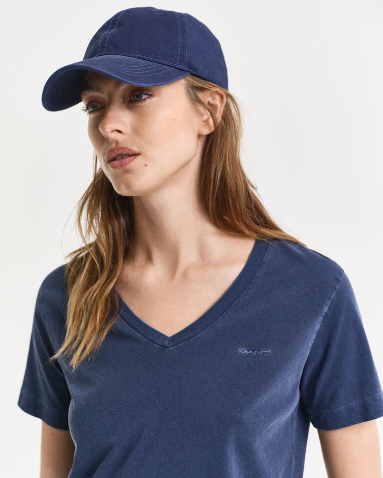 Gant Camiseta De Cuello De Pico Sunfaded