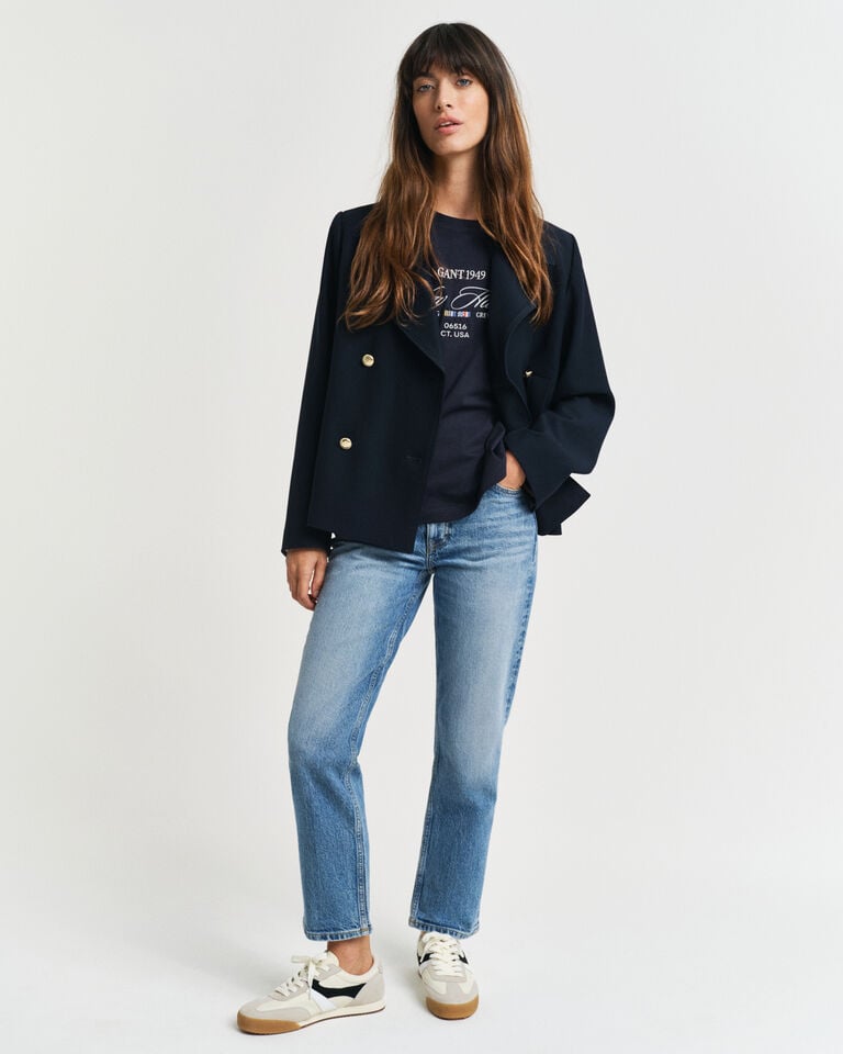 Gant Camiseta De Cuello Redondo Sailing Graphic