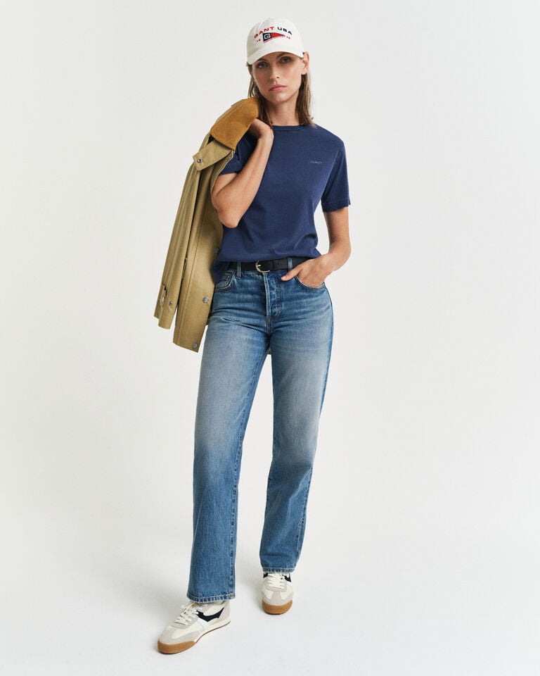 Gant Camiseta De Cuello Redondo Sunfaded