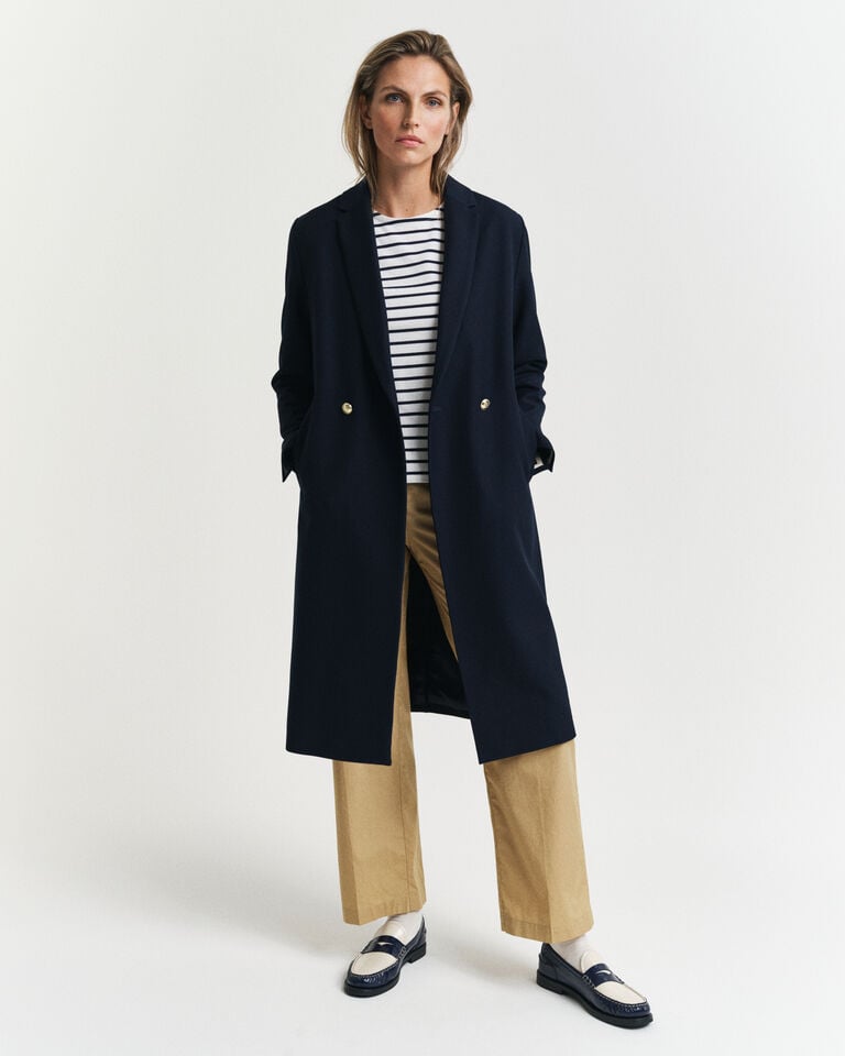 Gant Camiseta De Manga 3/4 A Rayas Bretonas