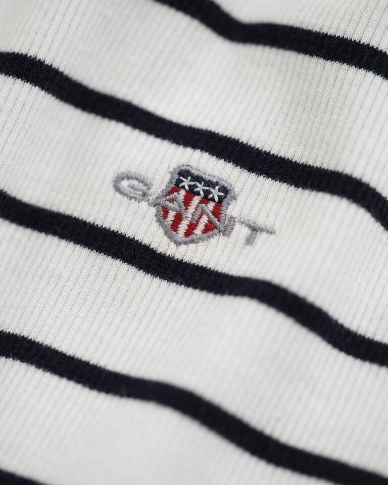 Gant Camiseta De Rayas Shield Teen Girls