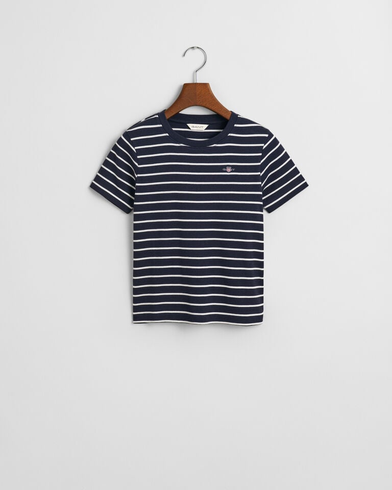 Gant Camiseta de rayas Shield Teen Girls