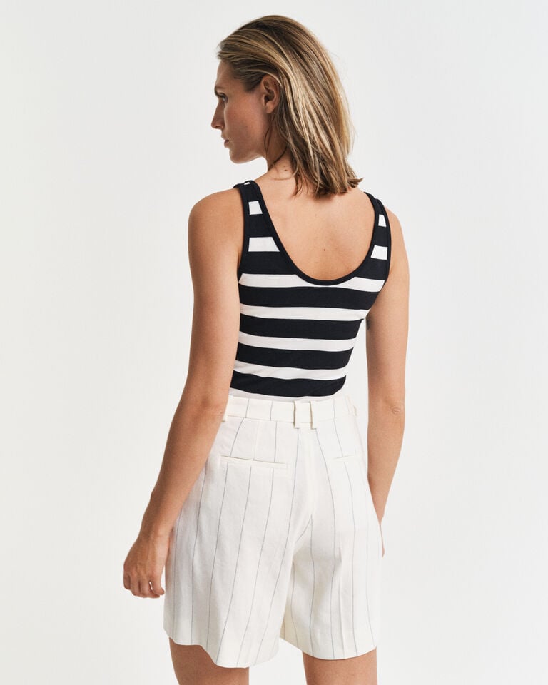 Gant Camiseta De Tirantes A Rayas