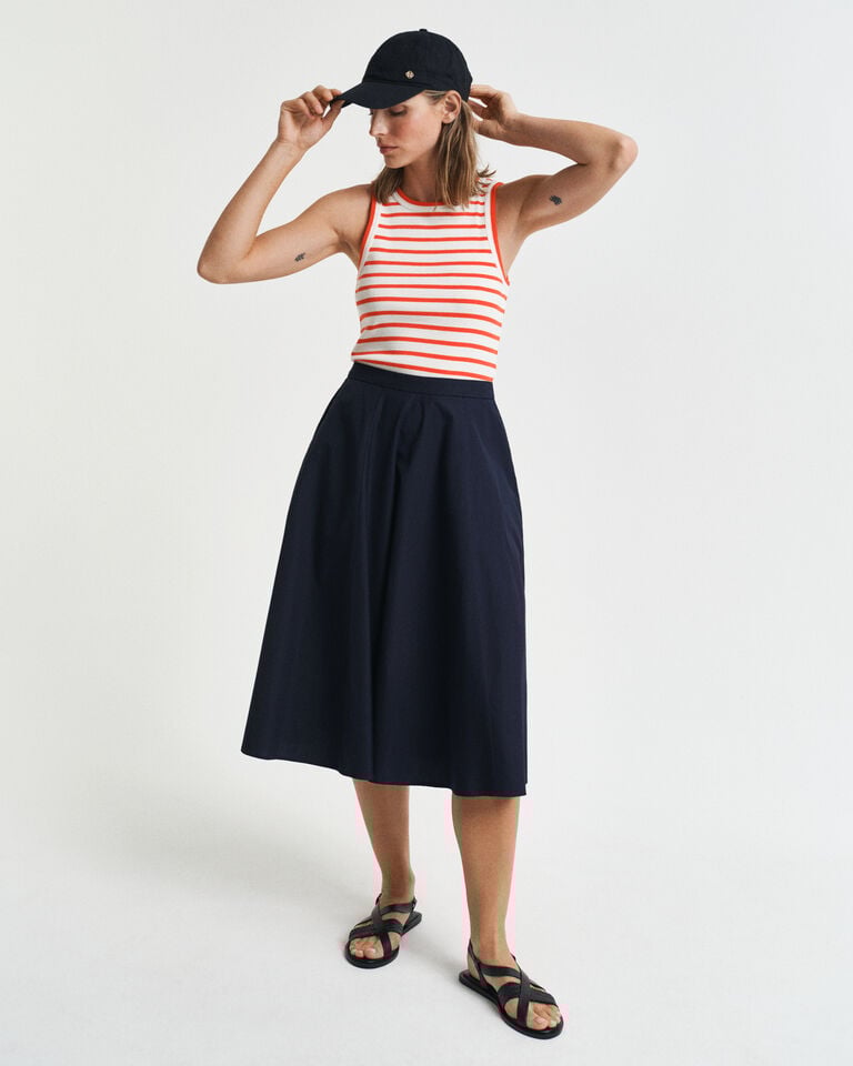 Gant Camiseta De Tirantes A Rayas