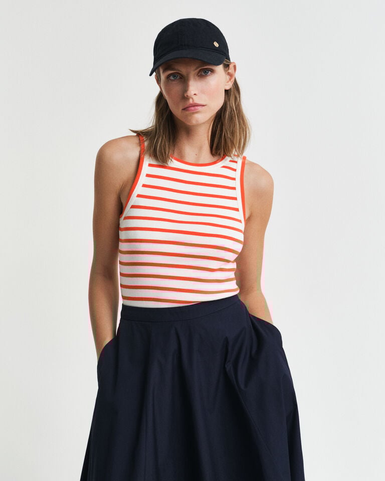 Gant Camiseta de tirantes a rayas