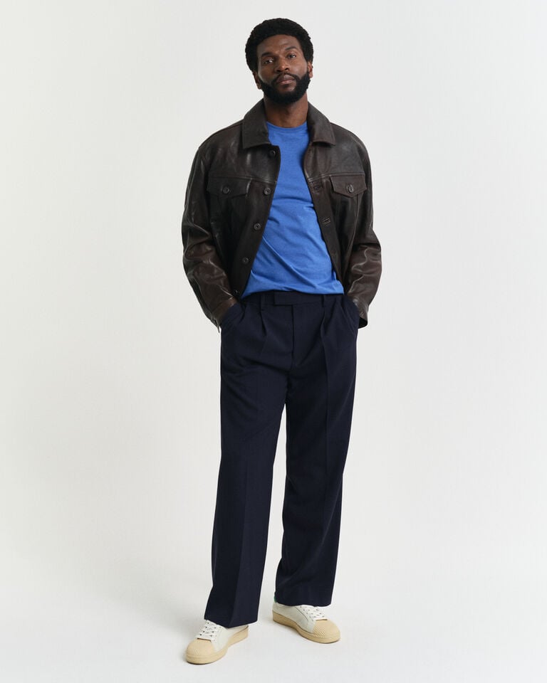 Gant Camiseta Logo En Contraste