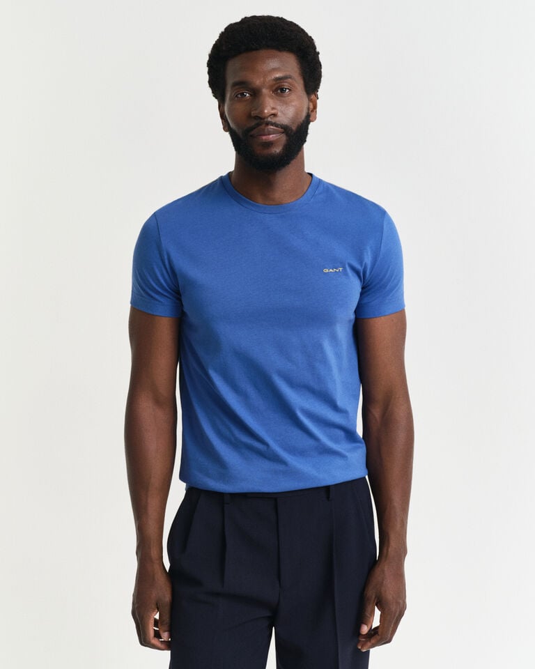 Gant Camiseta Logo en contraste