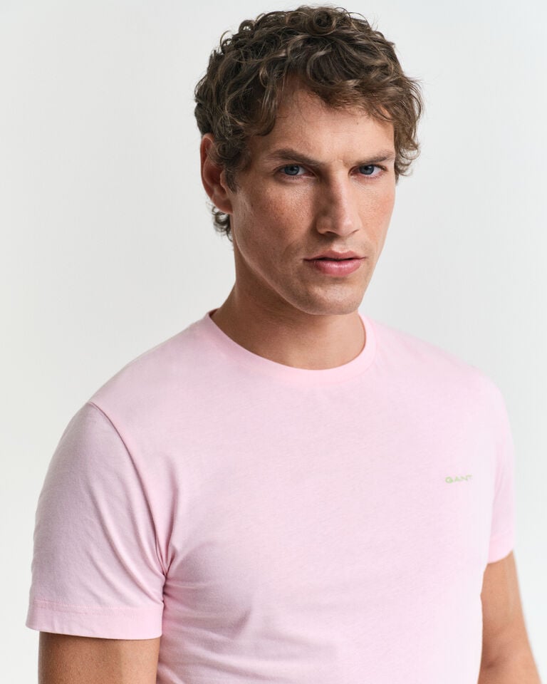 Gant Camiseta Logo En Contraste