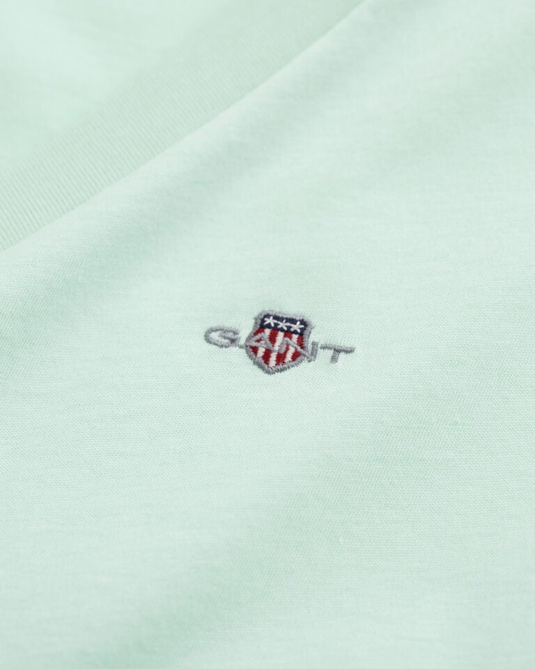 Gant Camiseta Shield Con Cuello De Pico