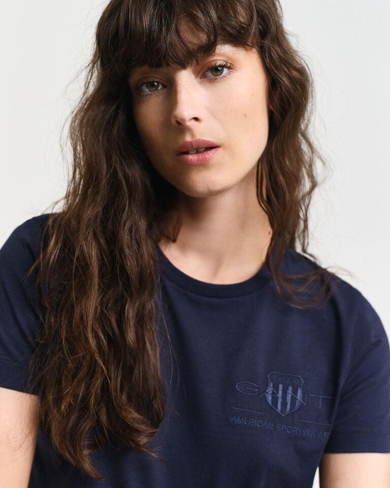 Gant Camiseta Tonal Archive Shield