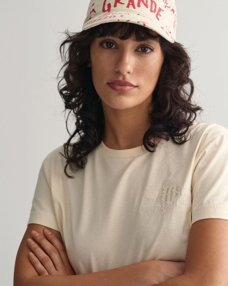 Gant Camiseta Tonal Archive Shield