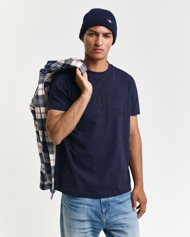 Gant Camiseta Tonal Archive Shield