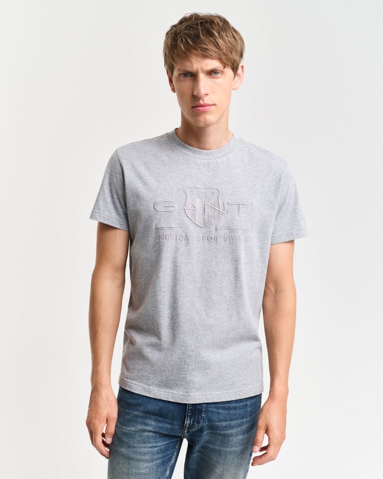 Gant Camiseta Tonal Archive Shield