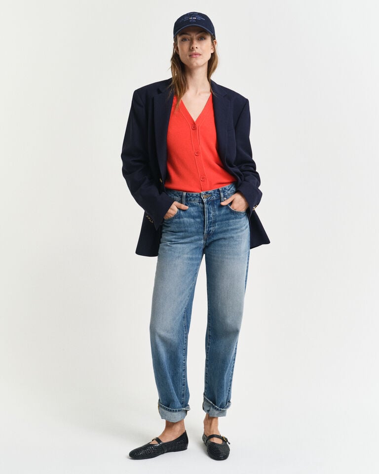 Gant Cárdigan Clásico De Algodón