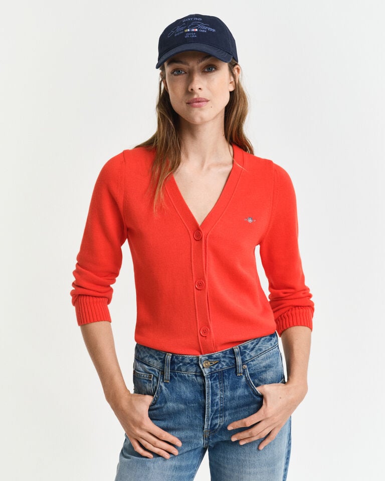 Gant Cárdigan Clásico De Algodón